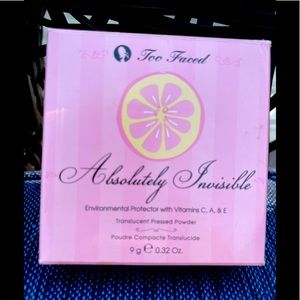 🌸NEW Too Faced “Absolutely Invisible” Powder
